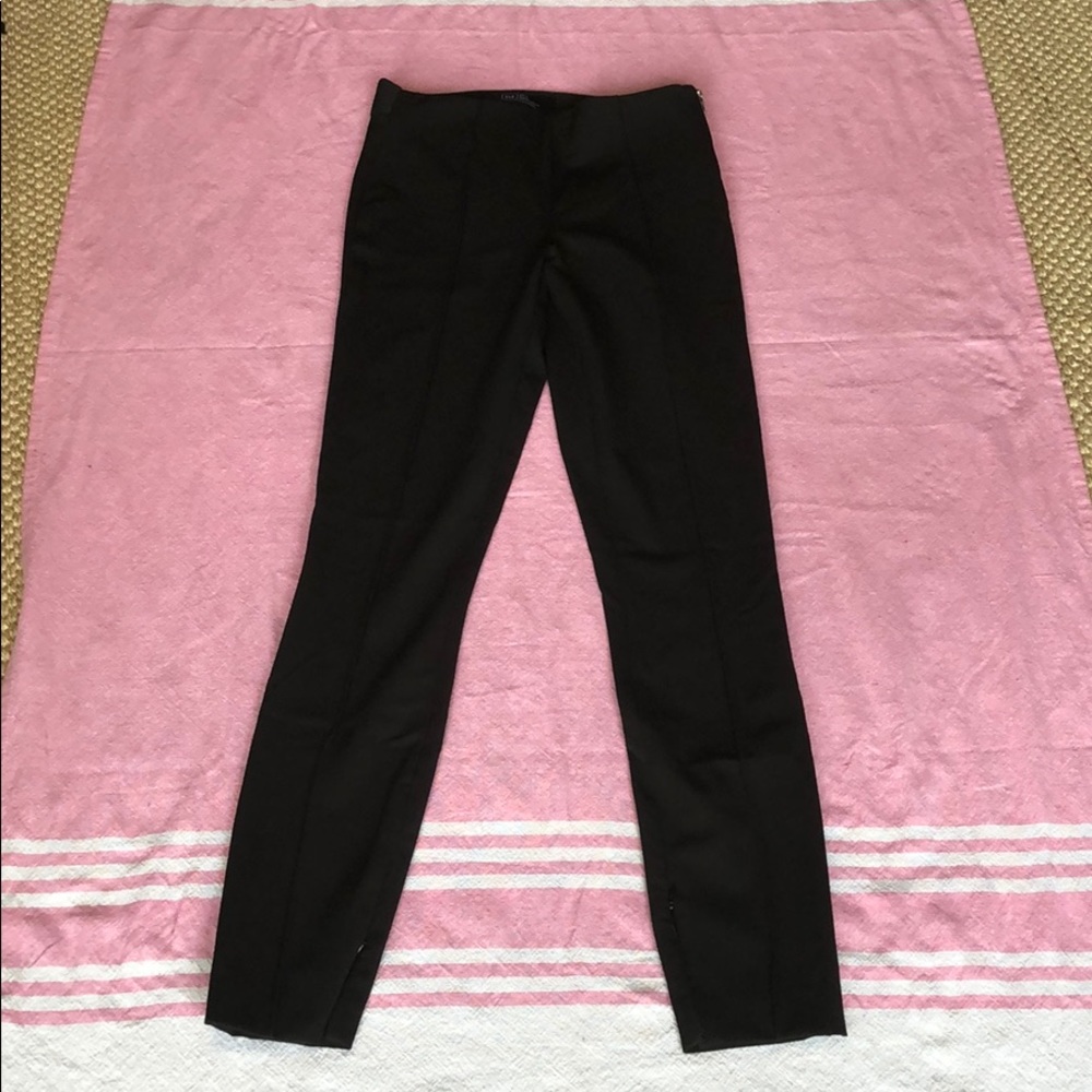 ❤️4Tall gap bi-stretch side zip skinny black pant